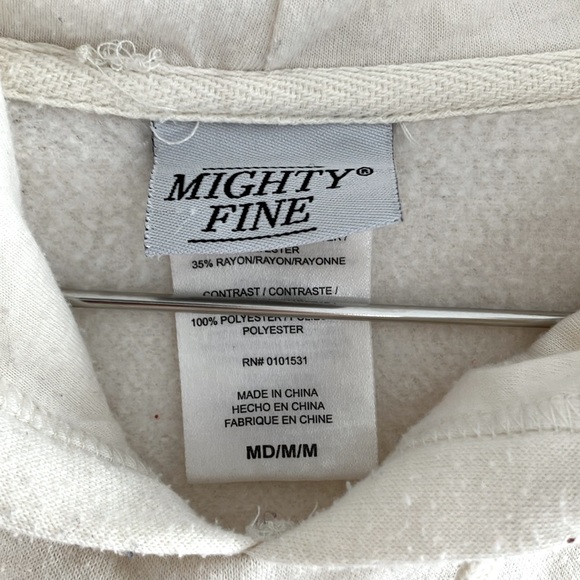 MIGHTY FINE Wander Cropped Hoodie - Picture 3 of 6